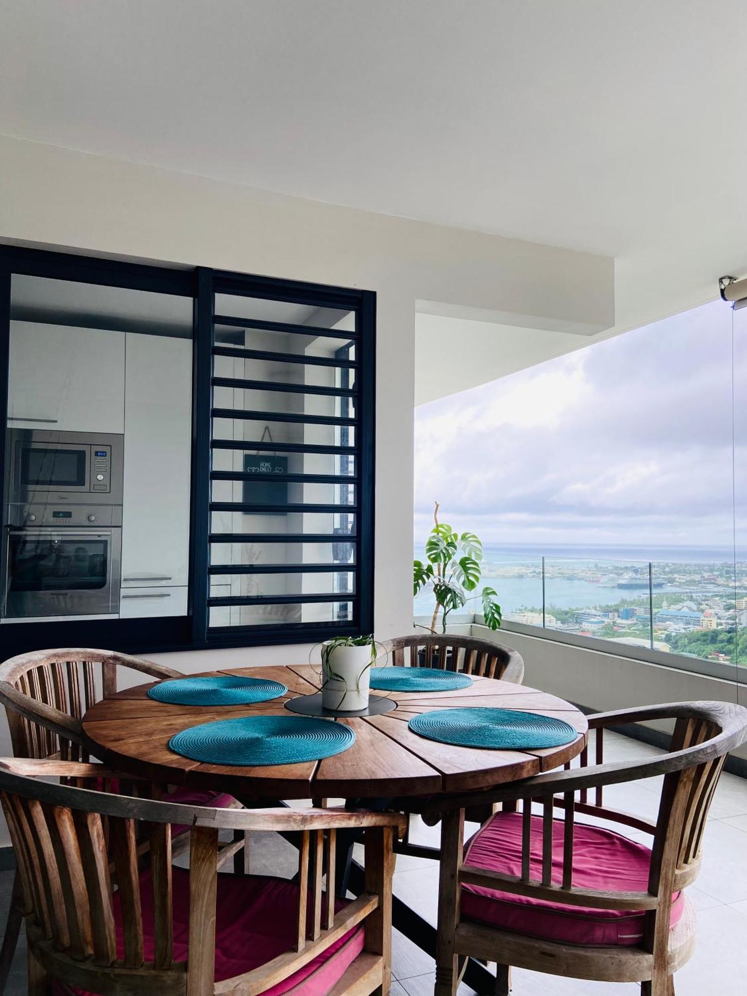 Meherio - Bel Appartement Vue Mer A Tahiti Papeete  Exterior foto